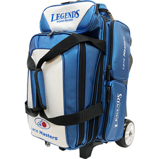 Lane Masters 頂級Saffiano雙球拉桿包, 1個, 藍色