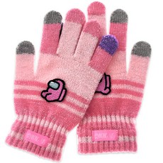 Among Us少女心單品條紋王子針織手套LGAUG35