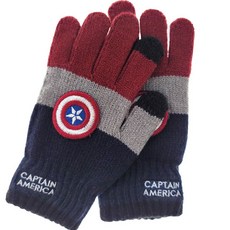 漫威男孩美國隊長 Grip Oji 針織手套 LGMVG30010