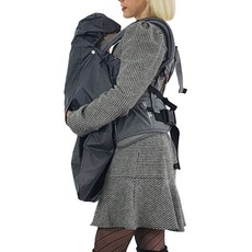 兒童背帶保暖罩, 灰色