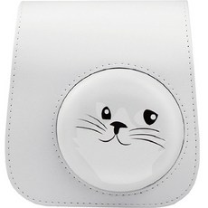 instax mini11可愛動物保護套 灰貓款, 1個, 單品