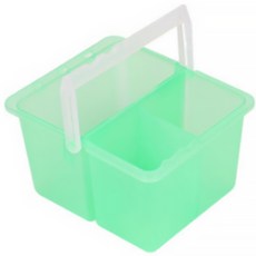 Dasababa 分離式方形美術水彩水桶, 綠色