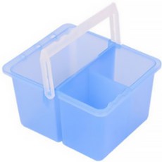 Dasababa 分離式方形美術水彩水桶, 藍色