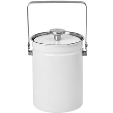 로이첸 스테인리스 음식물 쓰레기통 2L, 아이보리