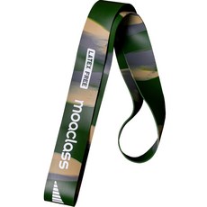 moaclass 性能引體向上帶 8 個步驟, 綠色迷彩, 1條