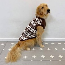 DOGGY STAR 狗狗 小型 中型 大型犬 超細纖維 刷毛 鹿 T恤, 棕色