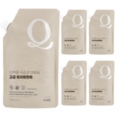 ScalQ 牛奶蛋白護髮乳補充包, 5包, 500ml