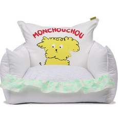 MONCHOUCHOU MONCHOUCHOU寵物Scoopy狗屋, 白色, 1個