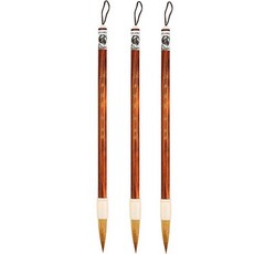 描線筆刷組 13 桃花心木路, 3個, 大型(26.5 x 0.9 cm)