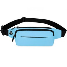 위더홈 라이트 컬러 런닝 트레이닝 힙색, 블루, 1개