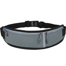 WIDOHOME 翻轉腰帶運動腰包, 灰色