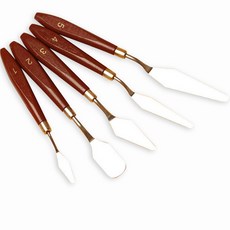 리암 유화 페인팅 나이프 Y209 타입1 5종 세트, 1세트