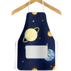 에어 우주구름 그래픽 미술 앞치마, TYPE 15