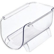 구디푸디 주방 틈새 물병 와인 아크릴 텀블러 정리대, 투명, 1개