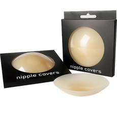 超薄無痕矽膠隱形胸貼 9cm 2入組, 2個