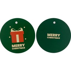 Tina Picnic 聖誕圓形雙面禮品包裝, 禮物盒, 70個