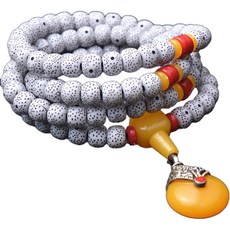 多功能佛教手鍊項鍊毛衣鍊 水滴, 灰色, 1個