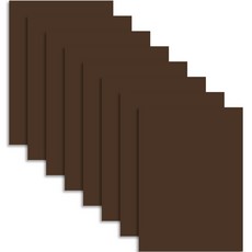 원진 칼라 하드보드지 1T 갈색, 4절, 8개