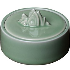 附蓋 02 我妹小梅 青山青瓷硯台, 1個