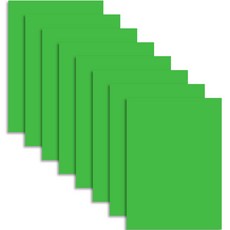 칼라 하드보드지 1T 연두, 4절, 8개