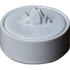 帶蓋 03 盧窯青山青瓷硯台, 1個