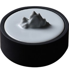 附蓋 09 Ru 窯 原石 硯台, 1個