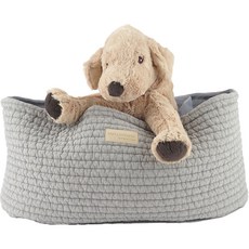 AMYLOVESPET K-Wang Puppy 絎縫 Bodeum 內袋 M, 灰色, 1個