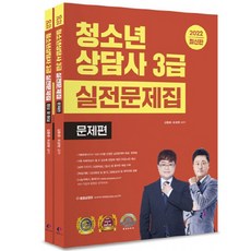 2022 청소년 상담사 3급 실전문제집 전2권, 김형준, 유상현, 나눔Book
