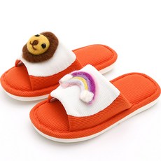 兔腳兒童Anibo落地隔音客廳拖鞋