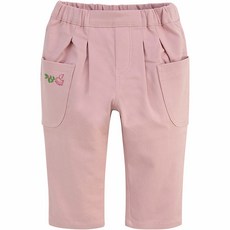 moimoln 兒童棒棒糖粉色斜紋褲 M221PTB36P