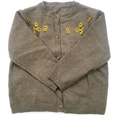 BabyMax 六一兒童節花朵針織開衫R7127