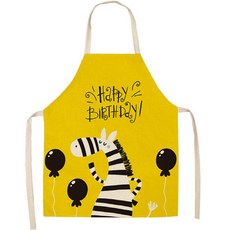 快樂斑馬美術圍裙, 3