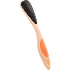 Hilio 柔軟雙面去腳皮器 橘色, 1個, 1入