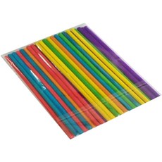 漂亮的硬棒 150mm, 50個, 18 彩色圓形