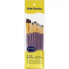 리라 드로잉 수채화 세트 퍼플, 1세트, 10종