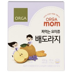 ORGA mom 孩童桔梗梨汁隨身包 30條入, 1盒, 450g