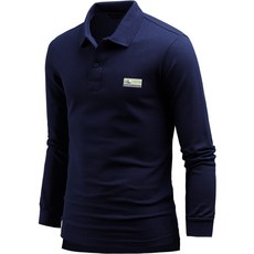 DAKUANG 男士用 Good Play 高爾夫上衣 長袖翻領 T 恤 E06P7_ql4115