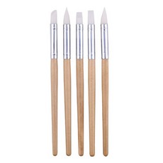 陶藝黏土工藝矽膠筆, 5個, 5種