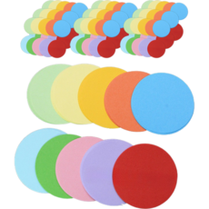 圓形紙片 8.6cm 10*10入, 1套, 10個