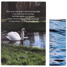 wannathis Miright 日記本 日誌 萬年型 + 書籤組, 01 湖畔