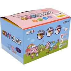 아이비스 소프트 클레이, 흰색, 17g, 24개