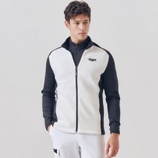 Cleveland GOLF 男士高爾夫熱分析圖 Power Stretch BIG Waffen 全拉鍊風衣夾克 CGMJK23152