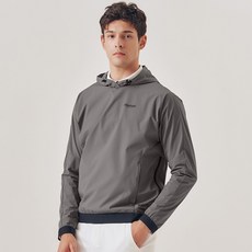 Cleveland GOLF 男士高爾夫防風側條紋拉鍊風衣連帽長袖T恤CGMTS23208