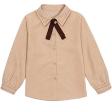 女童Annie綁帶襯衫 CCV57GSH458