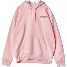 몬티몬 남성용 DANGEROUS 프린팅 기모 후드티