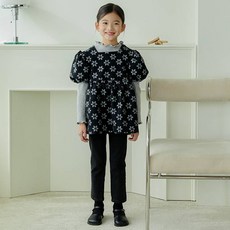 女童雛菊澎袖上衣