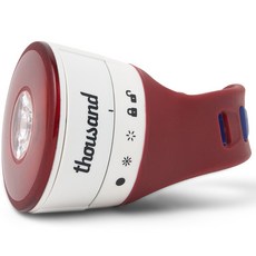 Thousand 旅行者磁吸式尾燈, 賽道奶油白, 1個