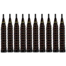 VOLAR 獨特緩衝握把布 10入, 黑色, 10個