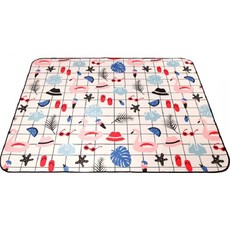 야외 나들이 피크닉 매트, 플라밍고