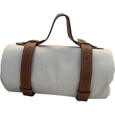 質感高級歐風帆布野餐墊, 象牙白